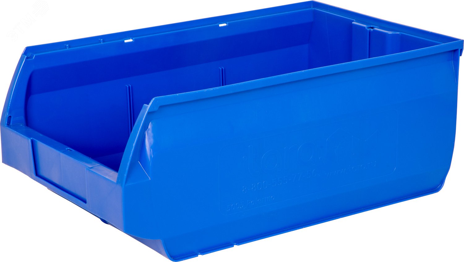 Изображение товара Ящик Palermo 500х310х200 мм из полипропилена синий