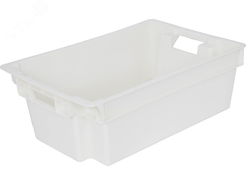 Изображение товара Ящик полимерный 600х400х200 мм, морозостойкий, для хранения и транспортировки