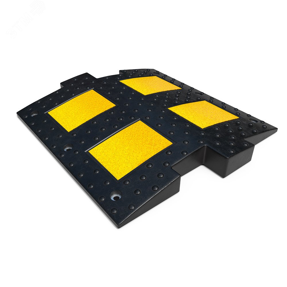 Изображение товара Искусственная дорожная неровность 500-1 Высокая износостойкость и надежность