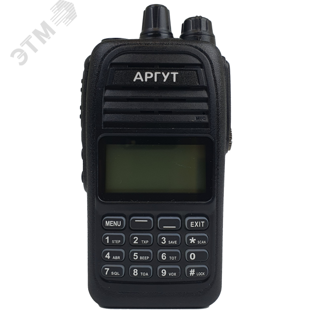 Изображение товара Радиостанция Аргут A-12 (АВИА) аналоговая VHF 14 км 400 каналов влагозащита