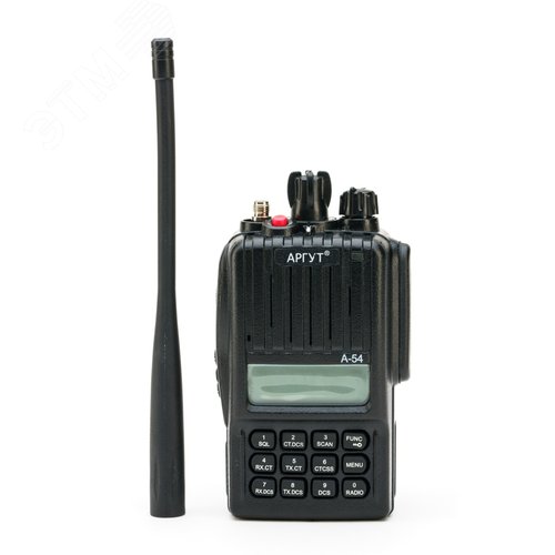 Изображение товара Радиостанция аналоговая портативная А-54 UHF 400-480 МГц 5Вт 2600 мАч IP66 Дисплей (шт)