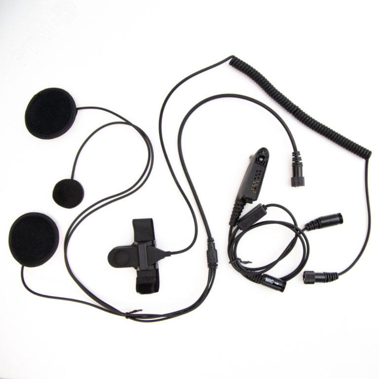 Изображение товара Гарнитура подшлемная разъемная М4 для радиостанций Терек и других моделей