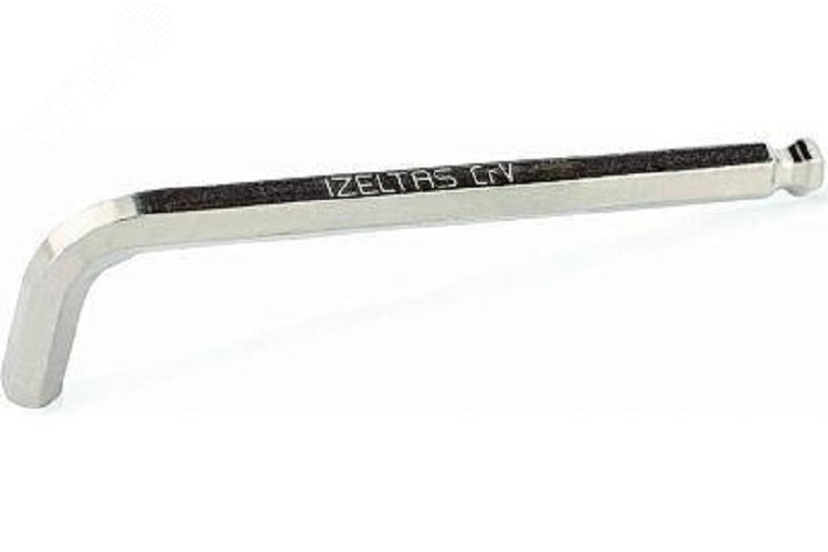 Изображение товара Ключ L-образный IZELTAS 10 мм с шаровой головкой
