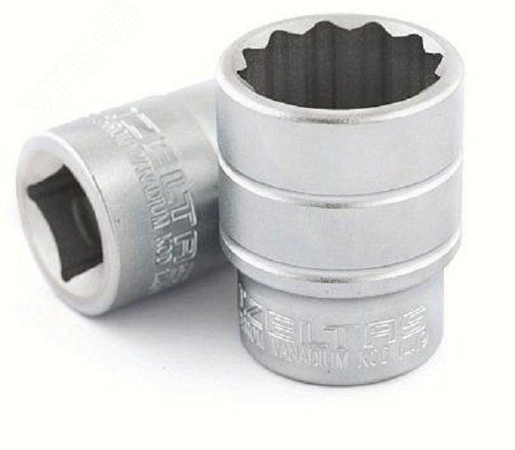 Изображение товара Головка торцевая двенадцатигранная 2'', приводной квадрат 3/4'', дюймовая (шт)