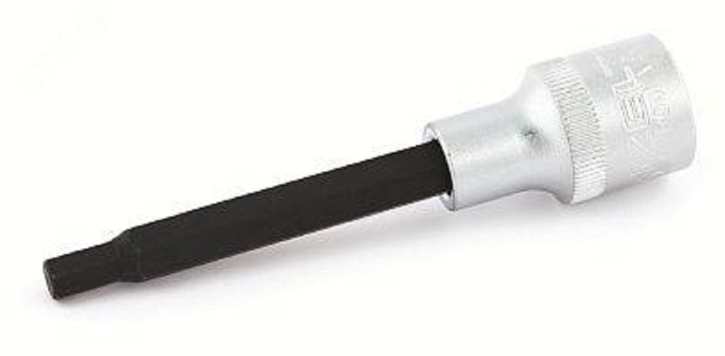 Изображение товара Головка торцевая с внешним удлиненным шестигранным профилем (HEX) 7 мм, приводной квадрат 1/2'', длина 100 мм (шт)