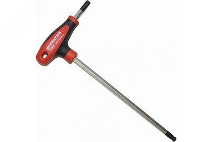 Изображение товара Отвертка Т-рукоятка с шестигранным шлицем (HEX) 7.0 мм, длина стержня 185 мм, наконечник шаровидной формы (шт)