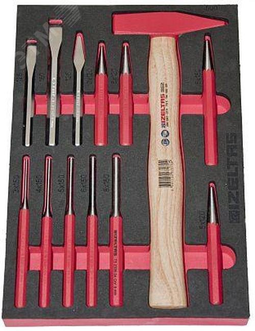 Изображение товара Набор ударного инструмента в ложементе 13 предметов, габариты 230x335 (шт)