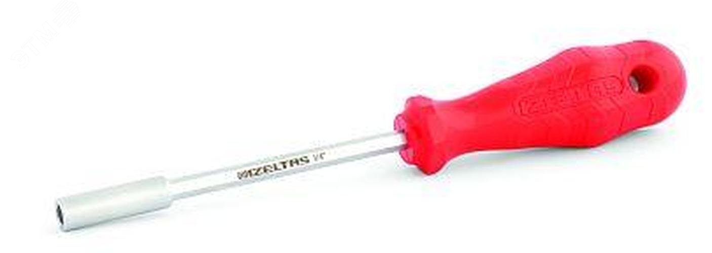 Изображение товара Отвертка (битодержатель) для бит 1/4'', муфта с магнитом, удлиненная 6,3х230 мм (шт)