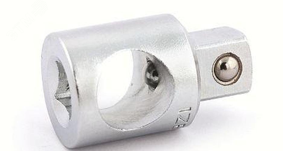 Изображение товара Переходник 3/8''Fx1/2''M с отверстием под вороток (шт)