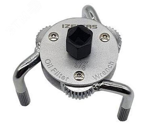 Изображение товара Съемник масляных фильтров 75-120 мм, 3-х захватный (шт)