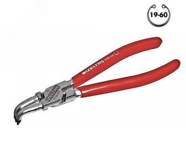 Изображение товара Съемник внутренних стопорных колец 170 мм, изогнутый (шт)