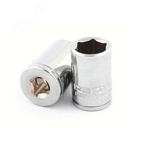 Изображение товара Головка торцевая шестигранная 7 мм, приводной квадрат 1/4'', CrV (шт)