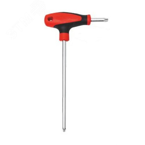 Изображение товара Отвертка Т-образная рукоятка со шлицем TORX TX9, 111.5 мм (шт)