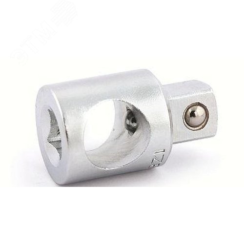 Изображение товара Переходник 3/8''Fx1/2''M с отверстием под вороток (шт)