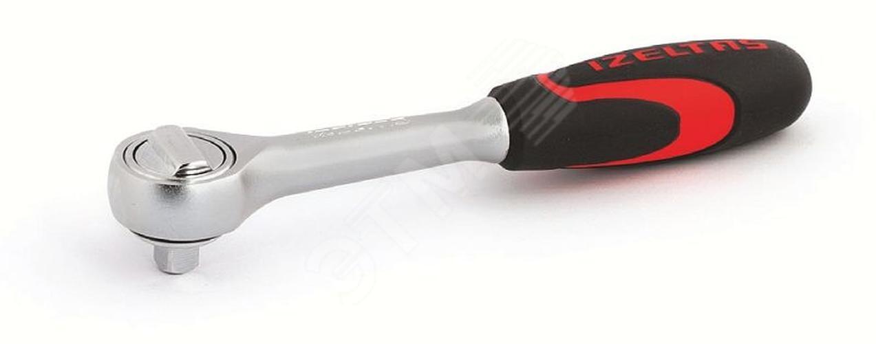 Изображение товара Трещотка IZELTAS 1/4" 140 мм для точных крепежных работ