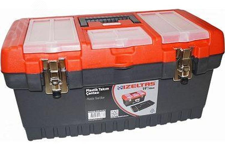 Изображение товара Ящик пластиковый для инструментов 19'' 480x267x242 (шт)