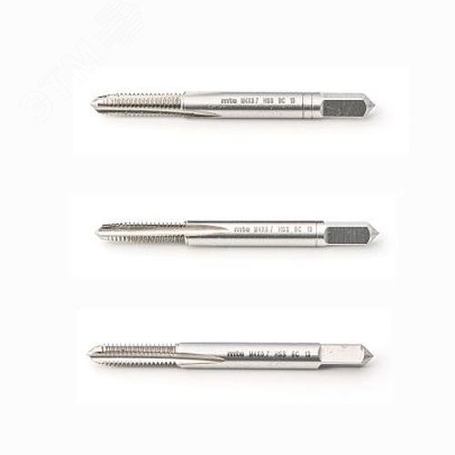 Изображение товара Метчики ручные HSS DIN 352, комплект 3 шт. M4X0,7 (шт) Изображение товара Метчики ручные HSS DIN 352, комплект 3 шт. M4X0,7 (шт)