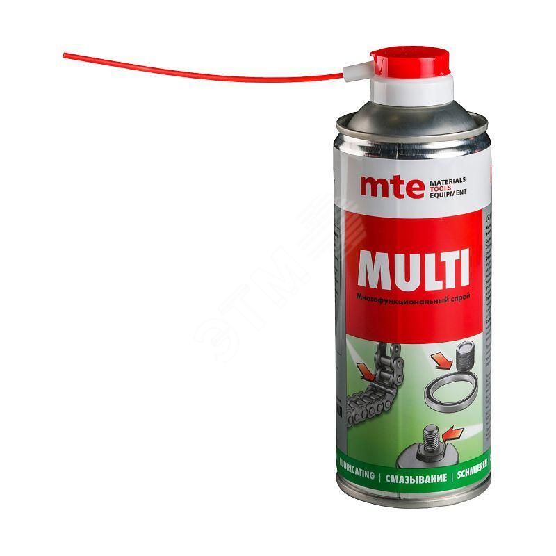 Изображение товара Многофункциональный аэрозоль MULTI 520/400 мл mte для смазки и защиты от коррозии