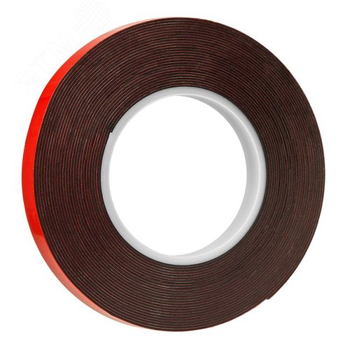 Изображение товара Лента монтажная двухсторонняя черная 9 мм 10м, блистер (шт)