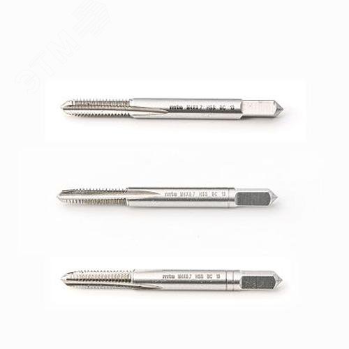 Изображение товара Метчики ручные HSS DIN 352, комплект 3 шт. M5X0,8 (шт)