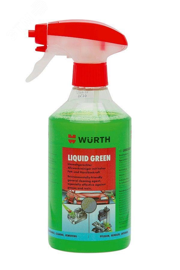 Изображение товара Очиститель универсальный LIQUID GREEN 500 мл для металла и механизмов