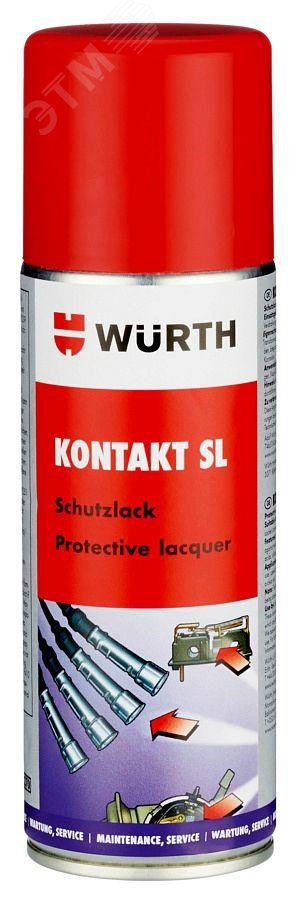 Изображение товара Лак для контактов WURTH SL спрей 270 мл для защиты электрических соединений