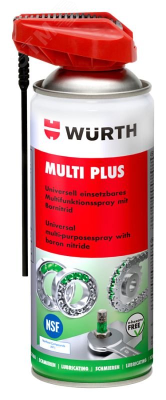 Изображение товара Спрей мультизадачный WURTH 0893056000 0,4 л