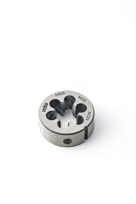 Изображение товара Плашка круглая HSS DIN EN 22568 M20X2,5 (шт) Изображение товара Плашка круглая HSS DIN EN 22568 M20X2,5 (шт)