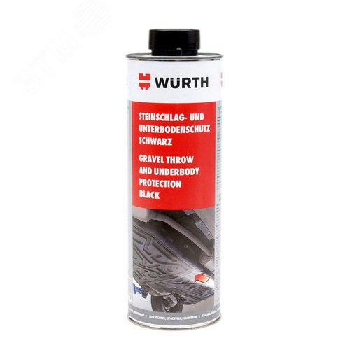 Изображение товара Антикор защита от камней черный 1 л (шт)