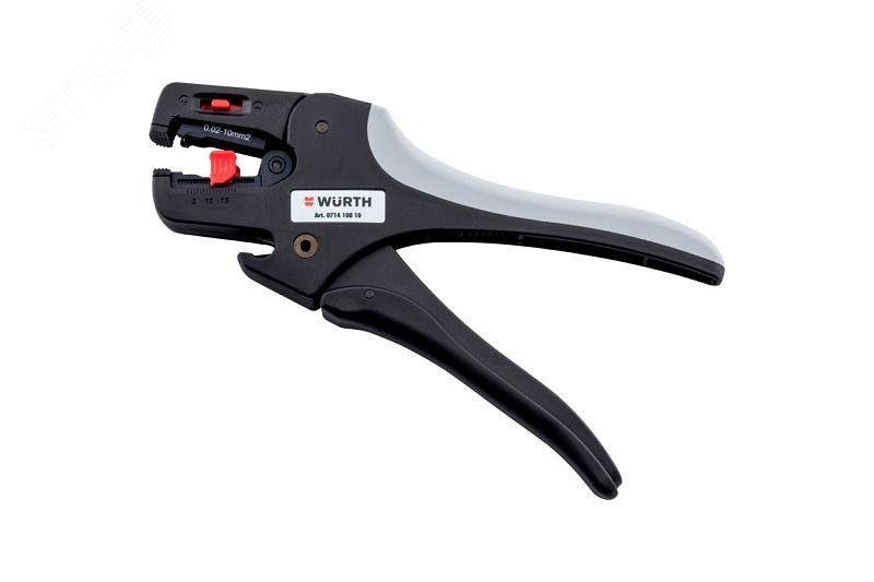 Изображение товара Стриппер со сменной кассетой для зачистки проводов 0,02-10 мм? с встроенными ножницами для мягкой проволоки до 2,8 мм и твердой проволоки до 1,4 мм (шт)