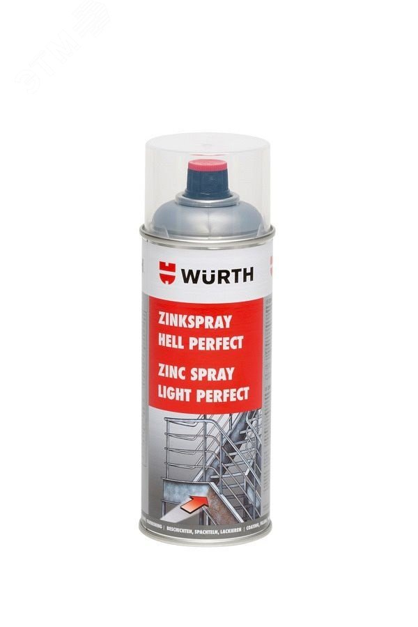 Изображение товара Цинковый спрей PERFECT светлый 520/400 мл для защиты металлов