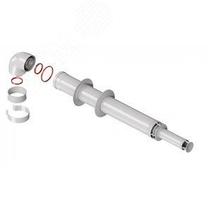 Изображение товара Дымоход коаксиальный d 60/100 L 750 антиобледенительное исполнение (шт)