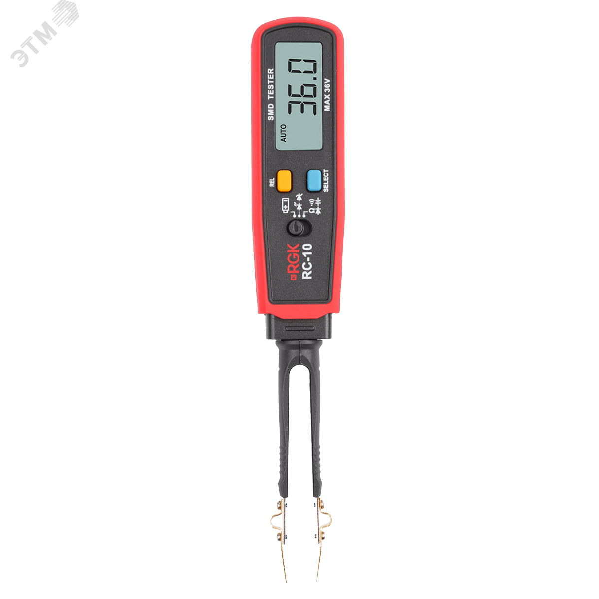 Изображение товара Тестер RLC RC-10 для проверки радиоэлектронных компонентов, Китай