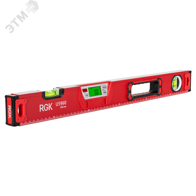 Изображение товара Электронный строительный уровень U5960 с цифровым дисплеем и пузырьковыми уровнями