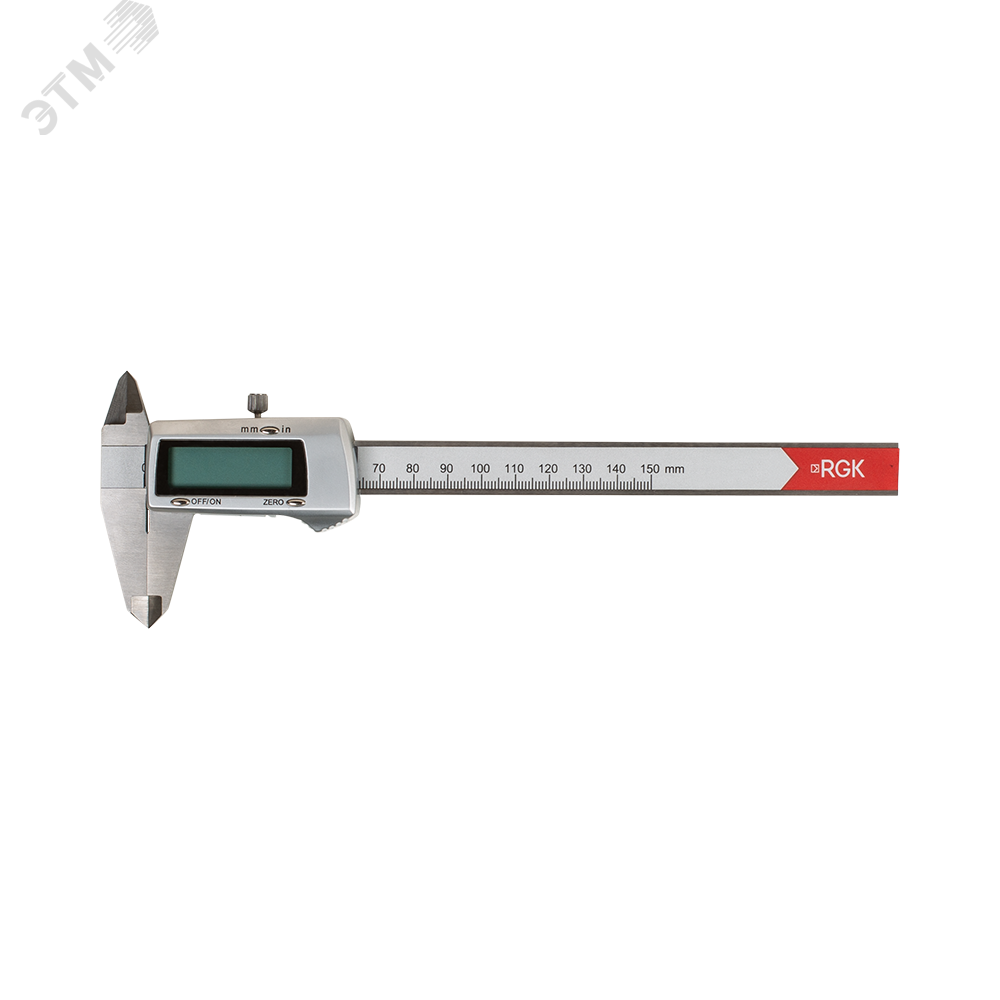 Изображение товара Электронный штангенциркуль RGK SC-150 поверка диапазон 0-150 мм точность 1 класс