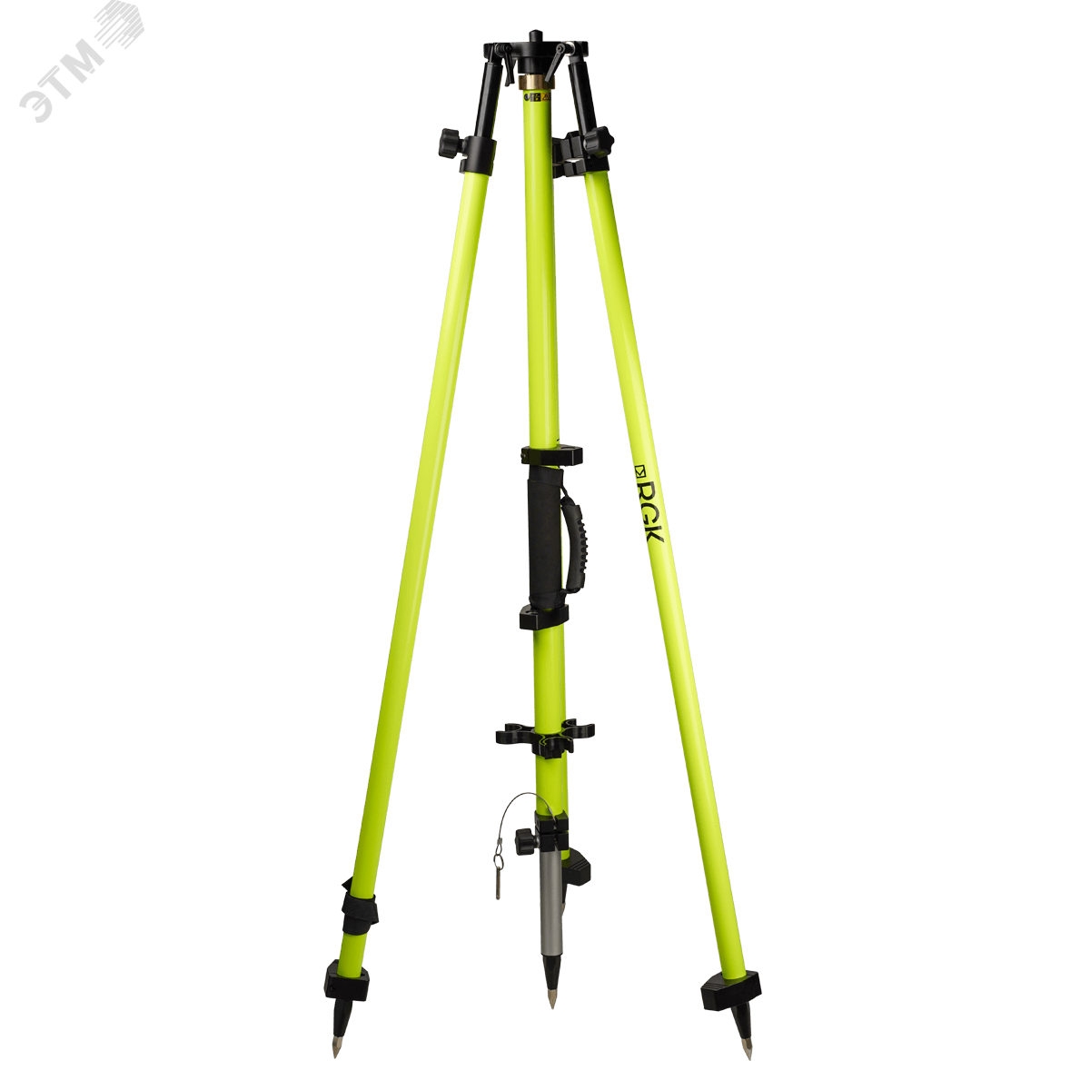 Изображение товара Штатив тяжелый алюминиевый SJW90 для GNSS приемников, высота 1.5 1.8 2 м, RGK