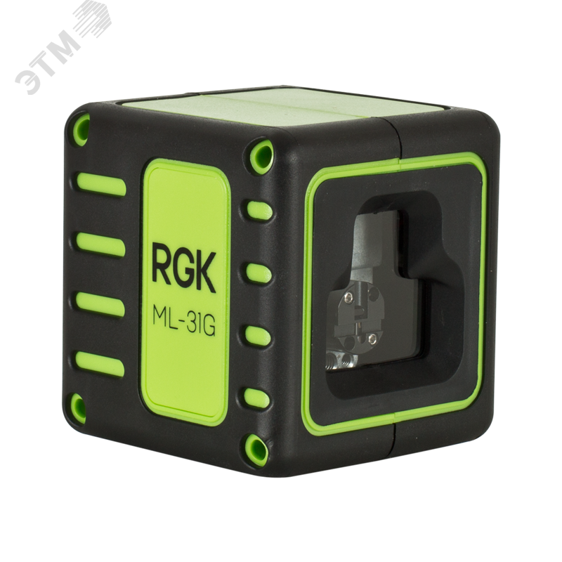 Изображение товара Уровень лазерный RGK ML-31G | Зеленый луч 532 нм, 20 м, 2 луча
