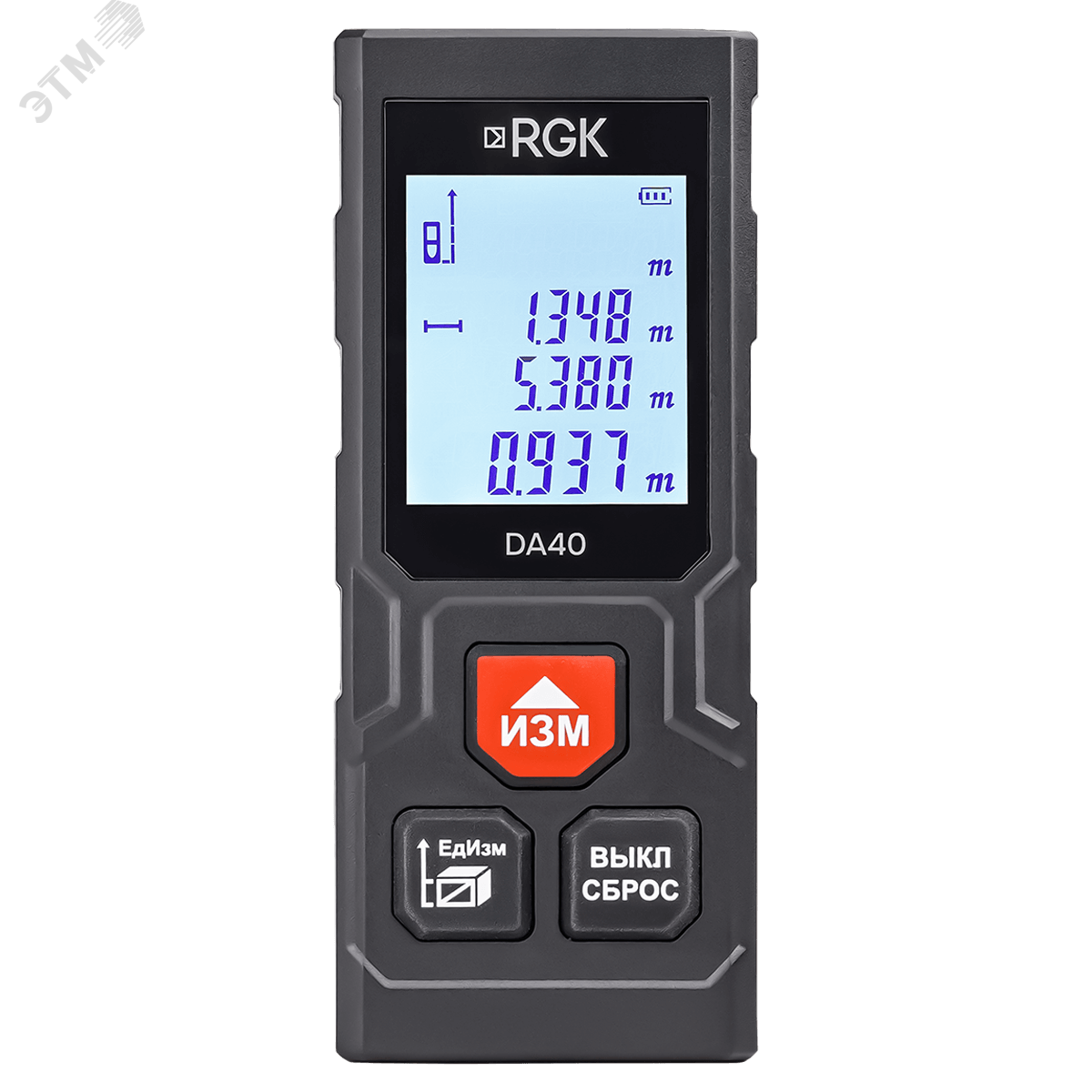 Изображение товара Дальномер лазерный DA40 точное измерение до 40 метров высокоточная техника