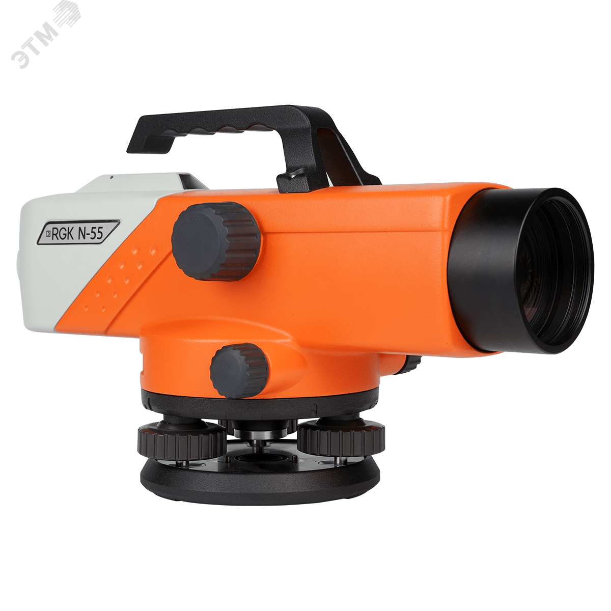 Изображение товара Оптический нивелир RGK N-55 с поверкой для геодезии и инженерных работ