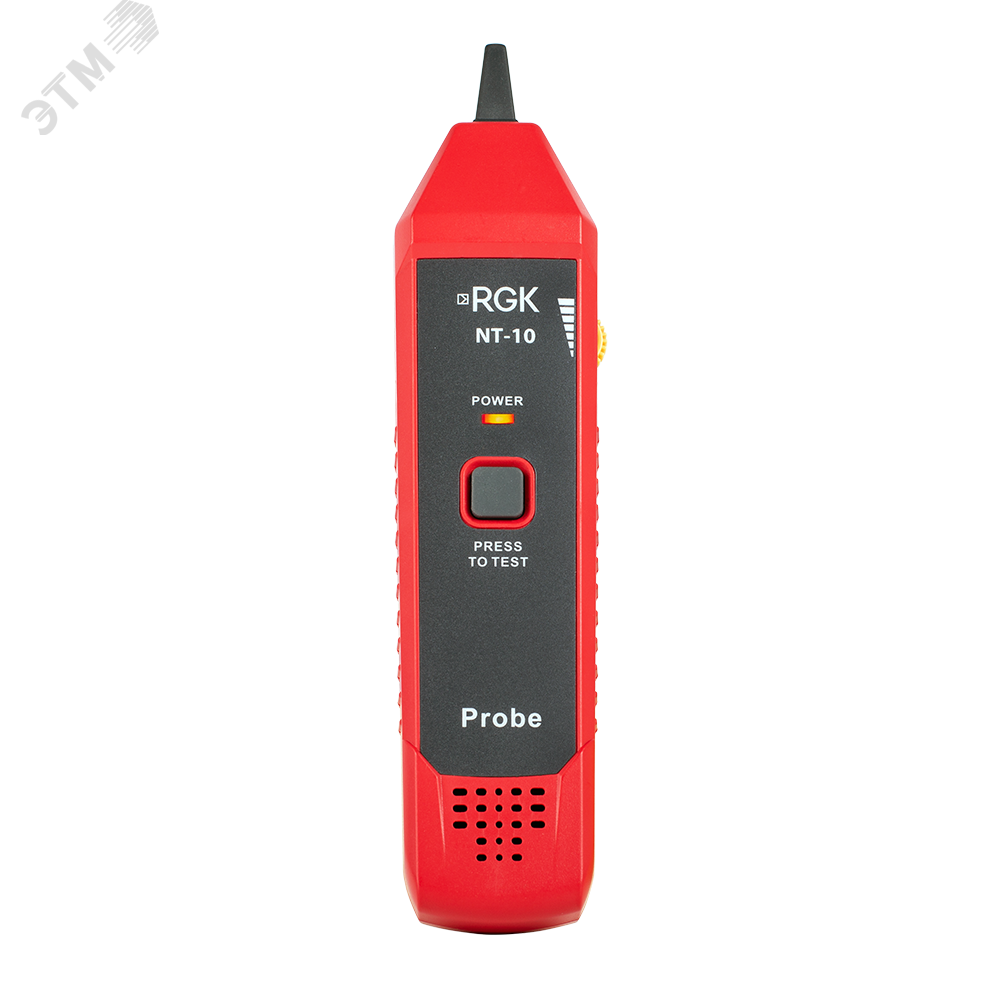 Изображение товара Кабельный тестер NT-10 RGK для поиска и проверки кабелей и линий