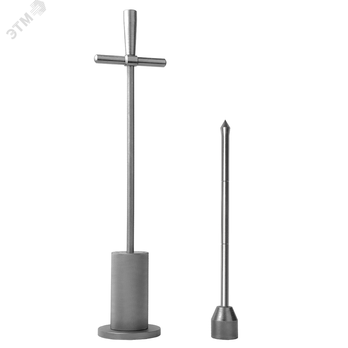 Изображение товара Динамический плотномер Д-51А с штампом 100 мм для влажных глинистых грунтов