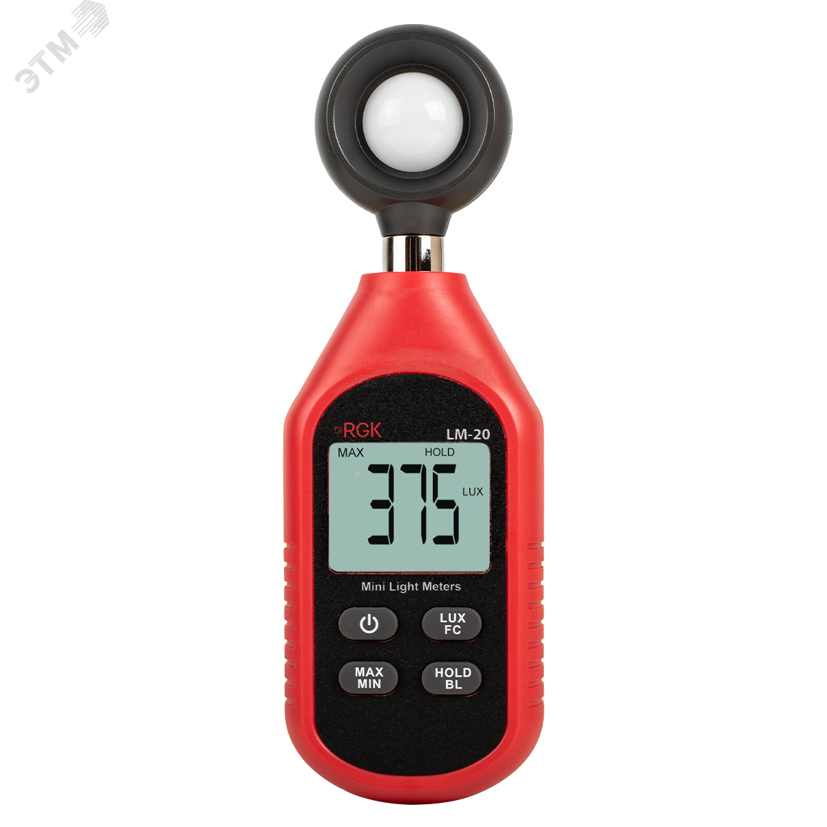 Изображение товара Люксметр RGK LM-20 для точных измерений освещенности компактный