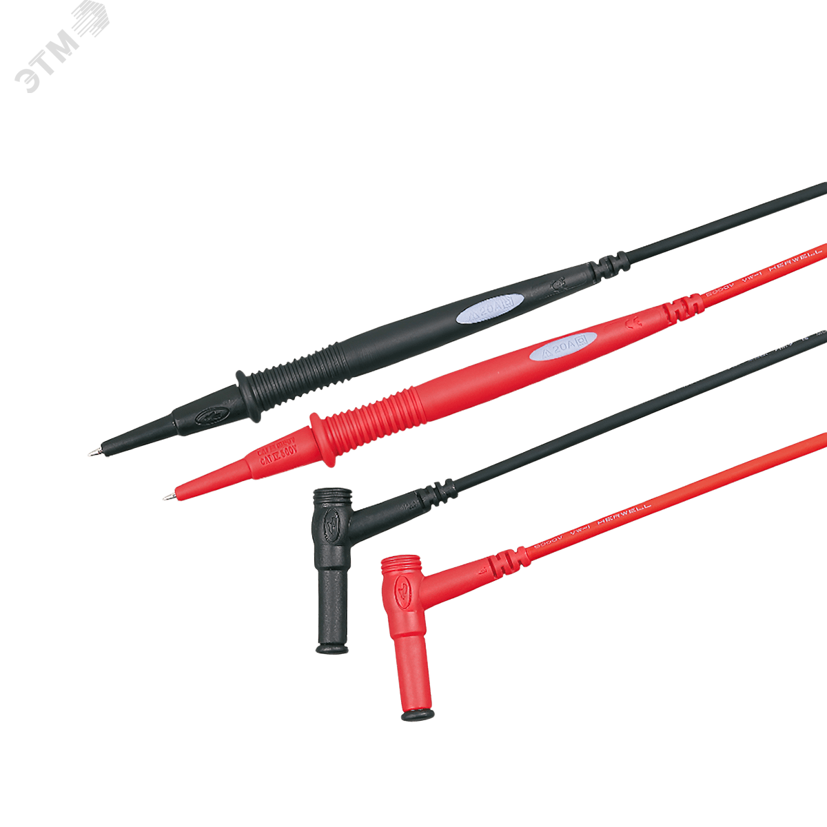 Изображение товара Комплект измерительных проводов RGK TP2-04 для электроизмерений 900 мм