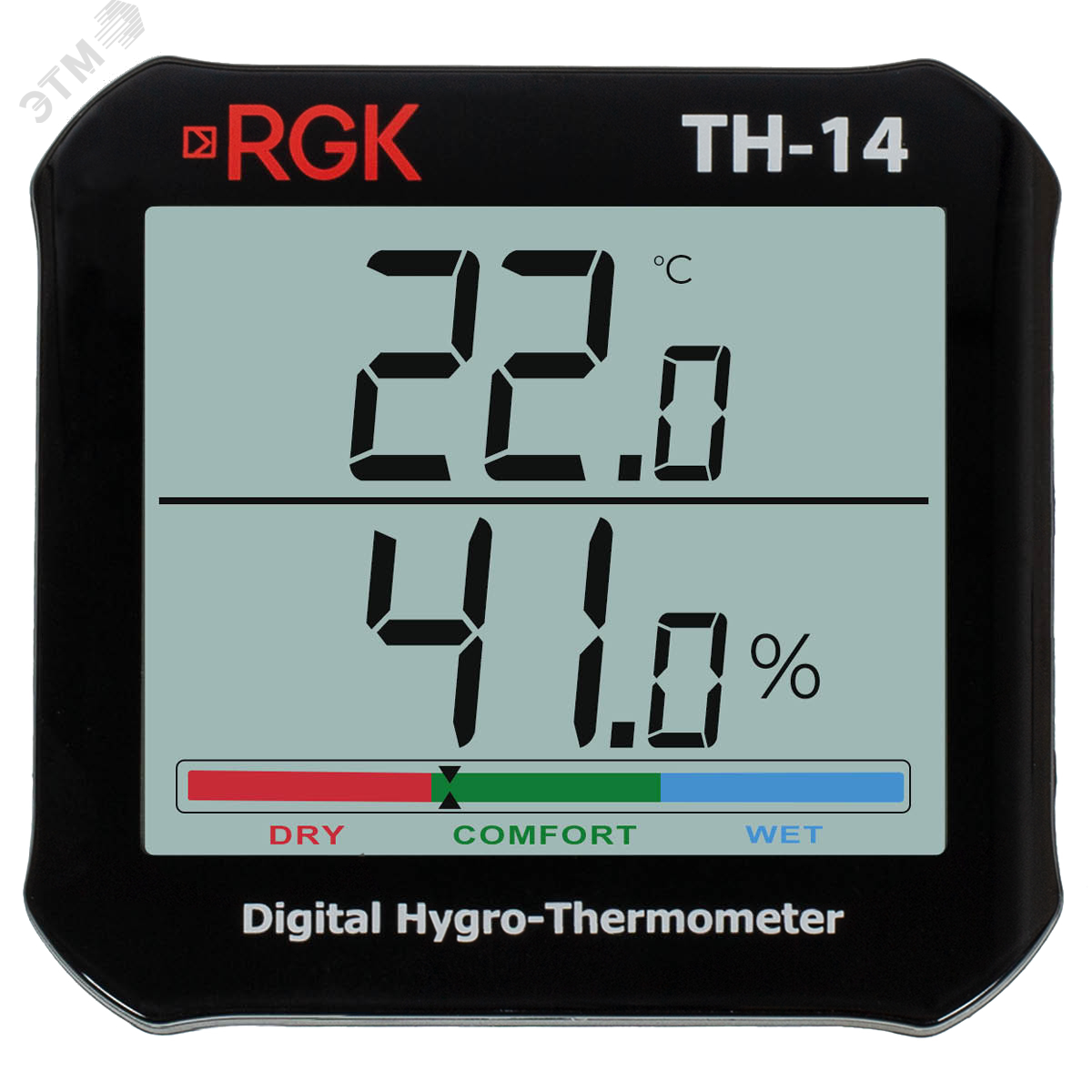 Изображение товара Цифровой термогигрометр RGK TH-14 для контроля климата и условий хранения