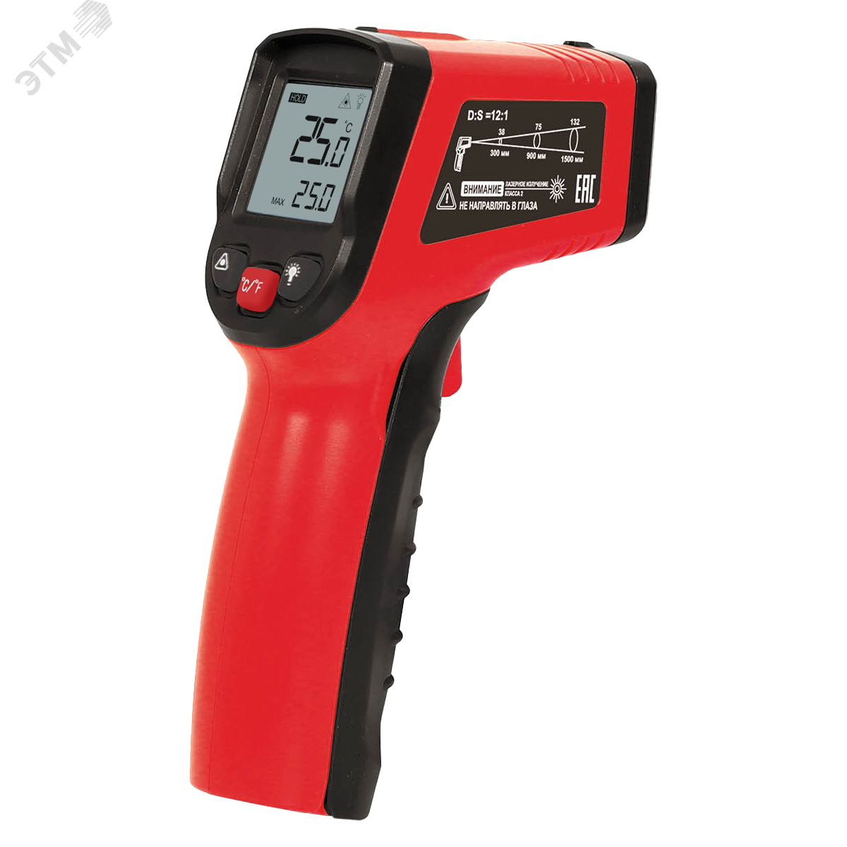 Изображение товара Пирометр RGK PL-7 MAX расширенный диапазон от -30 до +500°C