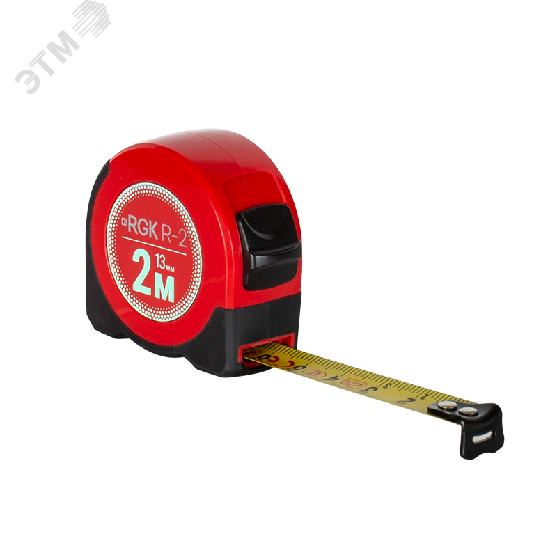 Изображение товара Рулетка измерительная RGK R-2 2 метра ударопрочная компактная