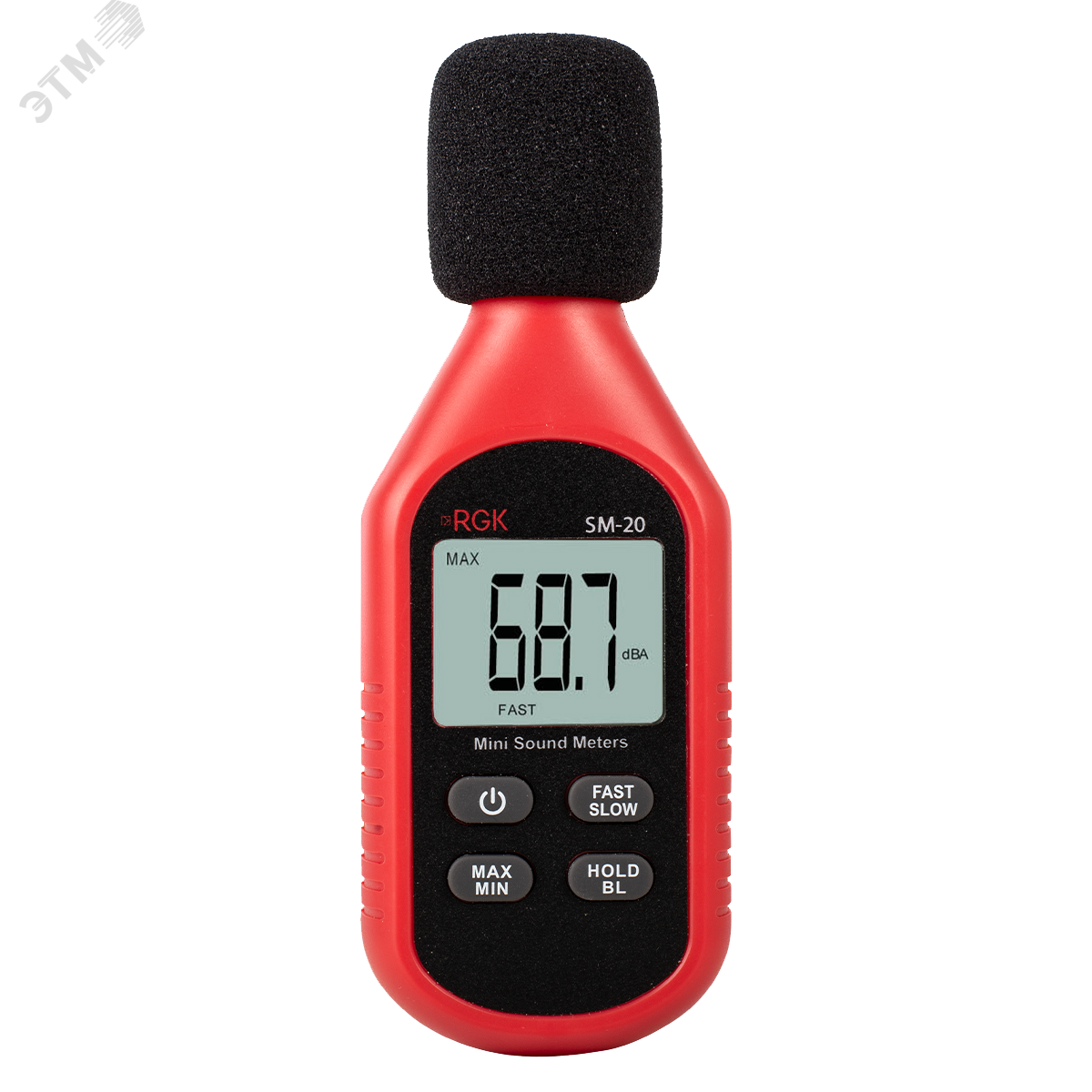 Изображение товара Шумомер RGK SM-20 для бытового и производственного использования