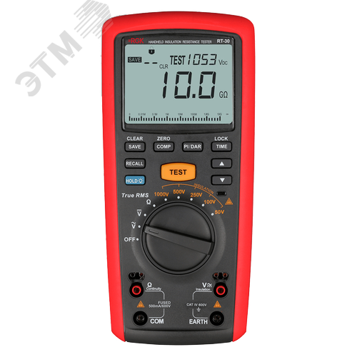 Изображение товара Мегаомметр цифровой RT-30 (шт)