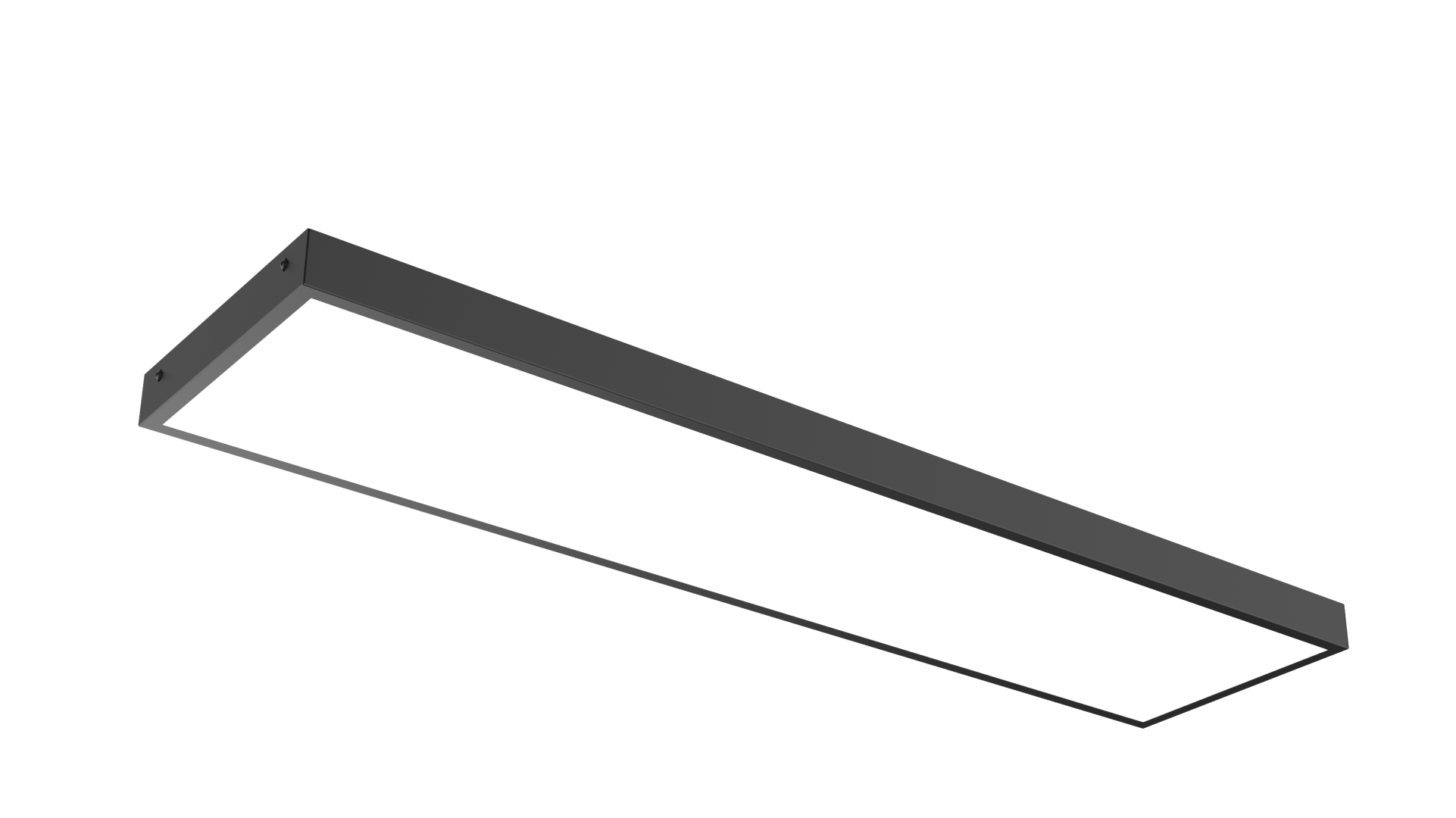 Светильник светодиодный накладной Universal 1195x295 S L 40 4000 W BK