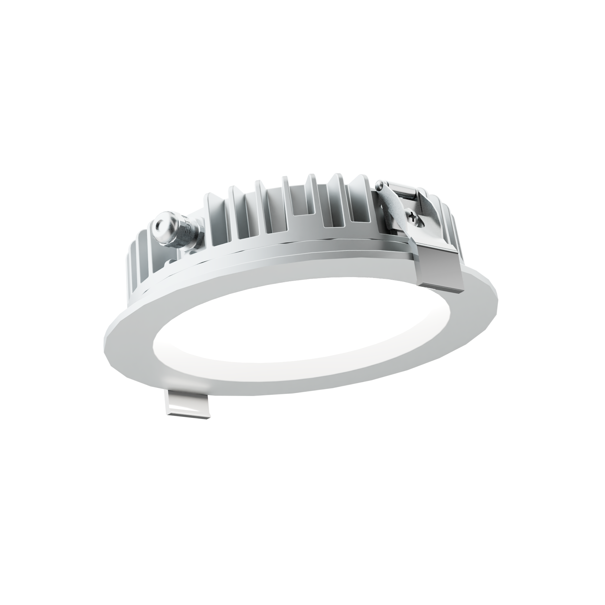 Светильник светодиодный встраиваемый Canzas DL-011 R D80 S 65 4000 105 EM WH